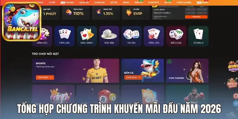 Tổng hợp chương trình khuyến mãi đầu năm 2026